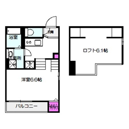 Grand Mimosaの物件間取画像